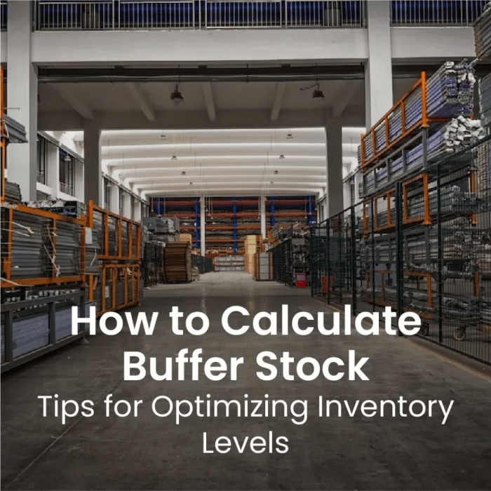 Cara menghitung buffer stock