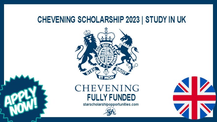 Beasiswa chevening dari pemerintah inggris