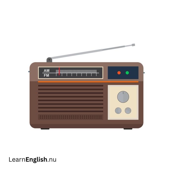 Apa bahasa inggris radio