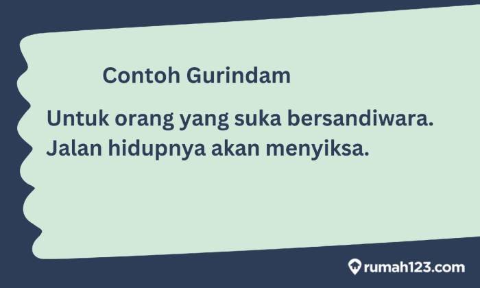 5 contoh gurindam dengan tema persahabatan