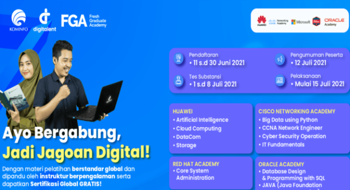 Beasiswa digital talent dari kemenkominfo ri 2