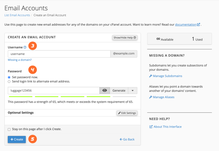 Email account create make step last name guidelines ease latest mandatory fields gender etc enter first