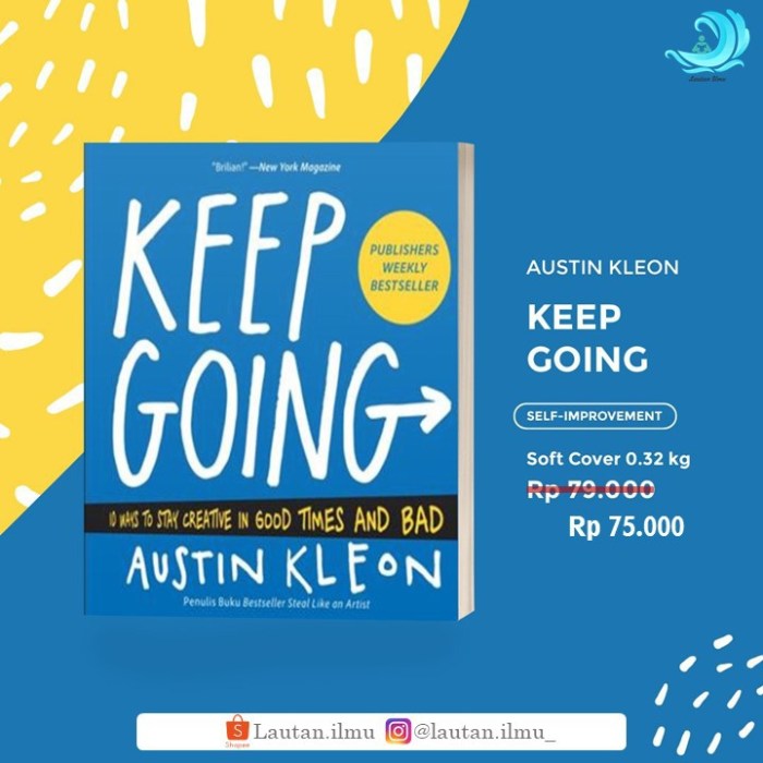 Keep going artinya dalam bahasa indonesia