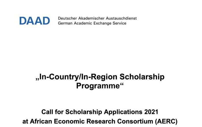 Scholarship daad programme region country partial