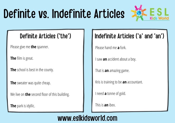 Contoh kalimat indefinite article dalam bahasa inggris