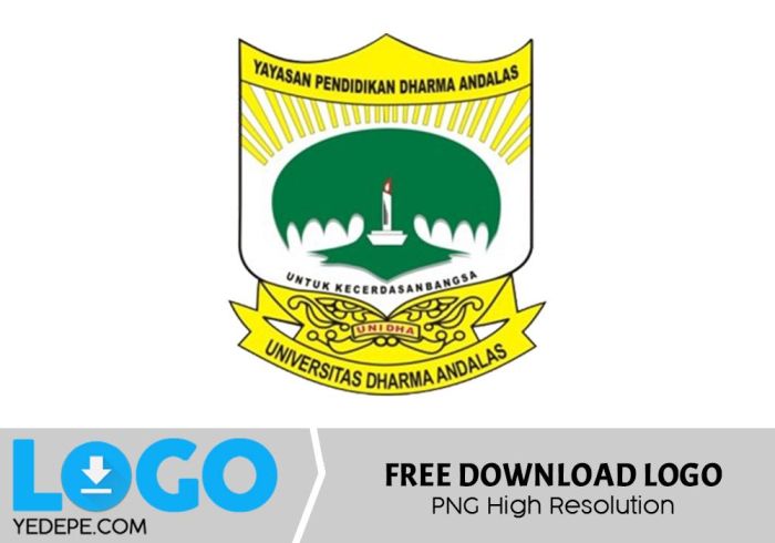 Logo universitas dharma andalas