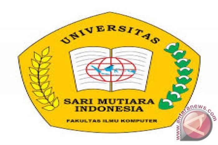 Logo universitas sari mutiara indonesia