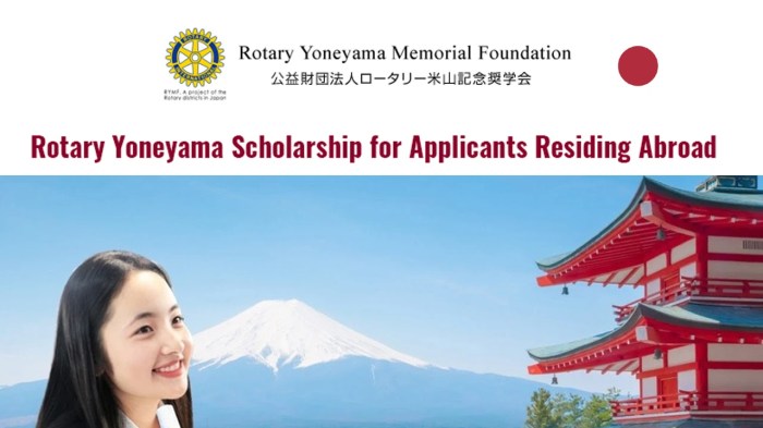 Beasiswa s1 s2 dan s3 di jepang dari rotary yoneyama memorial