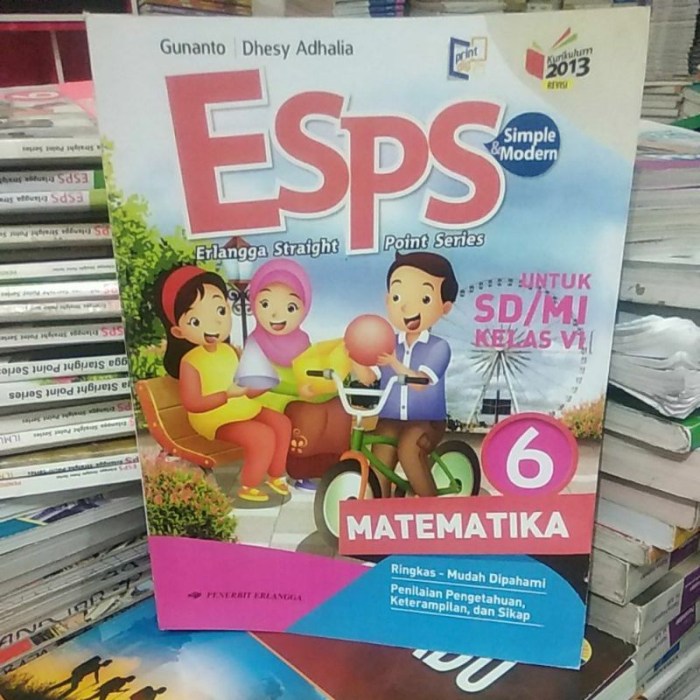 Download buku esps matematika kelas 6 pdf