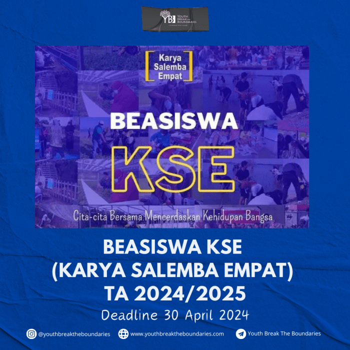 Beasiswa s1 dari karya salemba empat kse