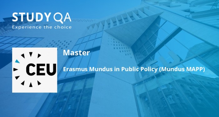 Erasmus mundus masters program in public policy munmapp s2 1