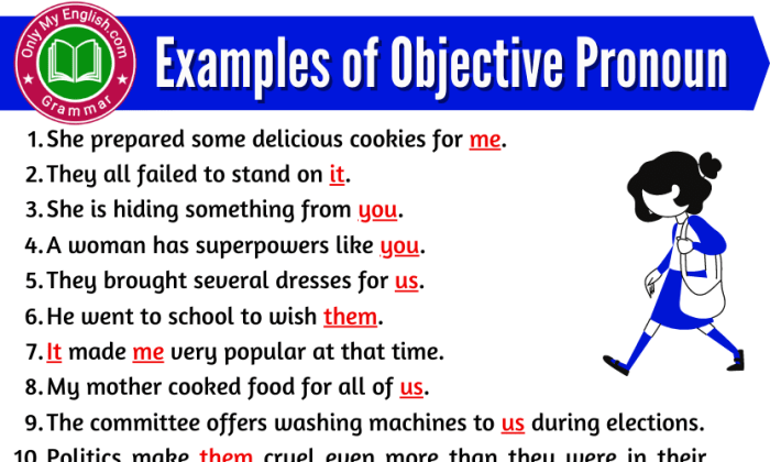 Contoh kalimat object dalam bahasa inggris