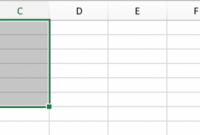 Pengertian sel dan range dalam microsoft excel