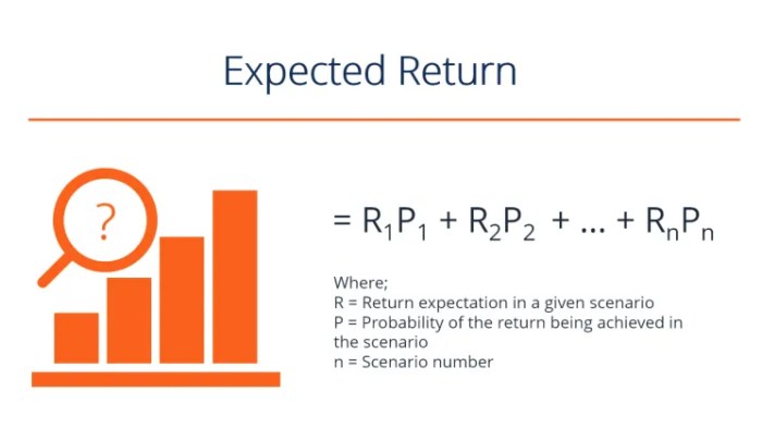 Return expected investment meaning calculation company analysis