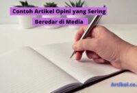 Contoh artikel opini pdf