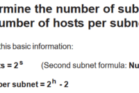 Cara menghitung jumlah host per subnet