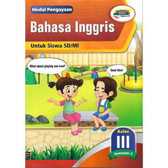 Kd bahasa inggris kelas 3 sd semester 2 kurikulum 2013