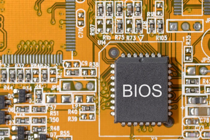 Bios motherboard chip