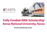 Ama scholarship korean national university of arts s1 1