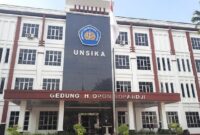 Unsika karawang universitas singaperbangsa fakultas jurusan gedung perguruan tinggi tahun rektorat