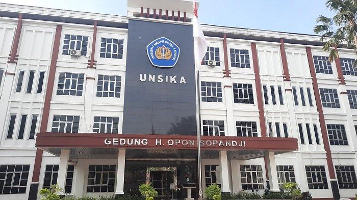 Unsika karawang universitas singaperbangsa fakultas jurusan gedung perguruan tinggi tahun rektorat