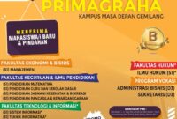 Pendaftaran universitas pancasila