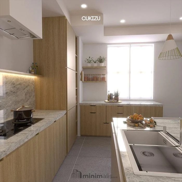 Cara menghitung harga kitchen set minimalis