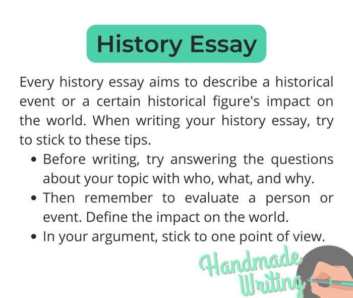 Essay sejarah