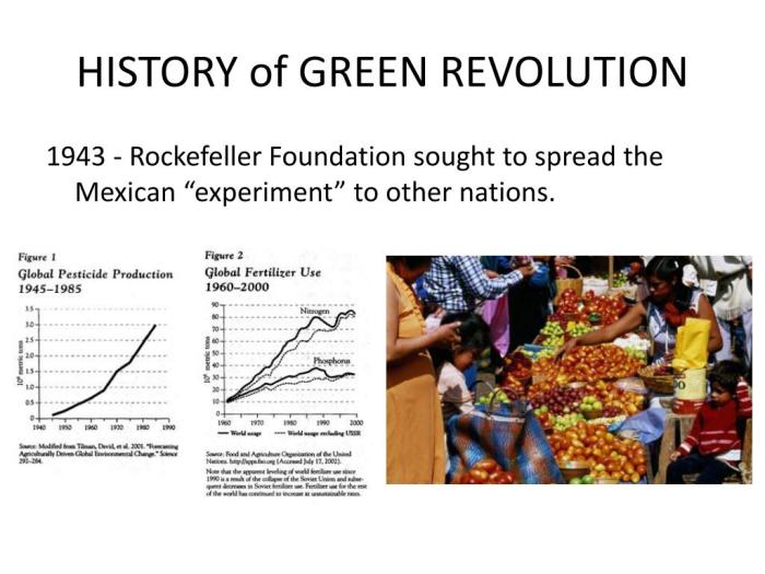 Revolution green history ppt powerpoint presentation nations 1943 sought rockefeller experiment mexican spread foundation other