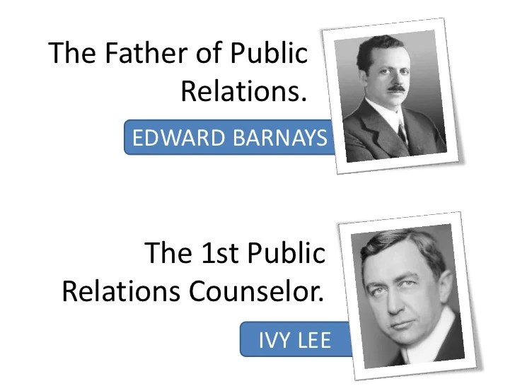 Relations public history