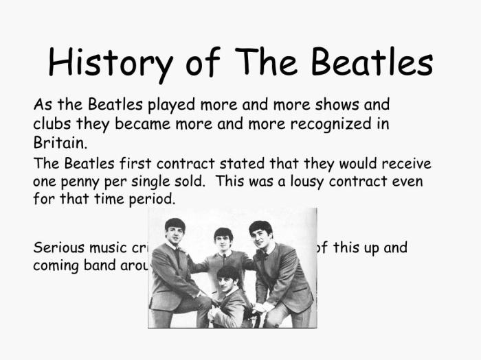 Sejarah the beatles