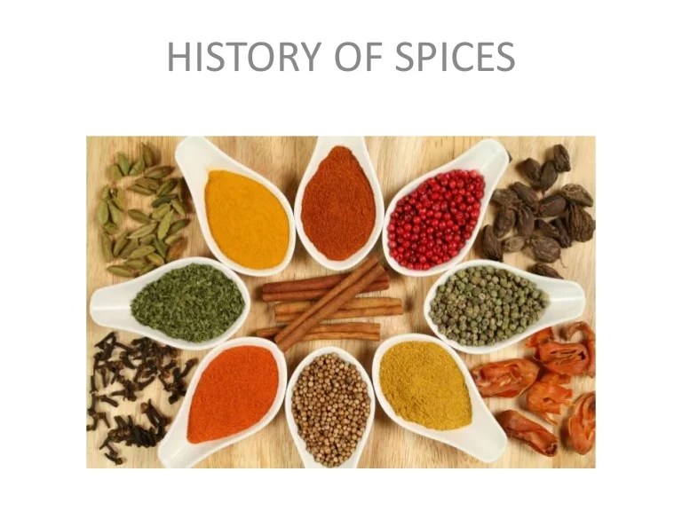 Spices infographic depicting answers