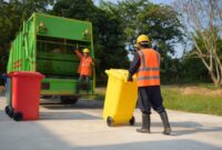 Waste management trash recycling houston service cans services choose board conroe city