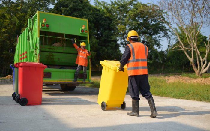 Waste management trash recycling houston service cans services choose board conroe city