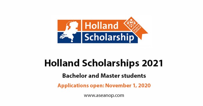 Beasiswa s1 dan s2 holland scholarship di belanda