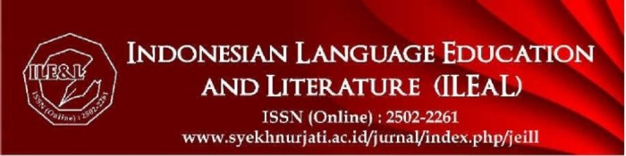 Jurnal sejarah bahasa indonesia