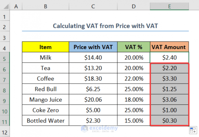 Vat value added calculating tax calculator windows simply process quotes quotesgram