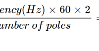 Cara menghitung rpm motor 3 phase
