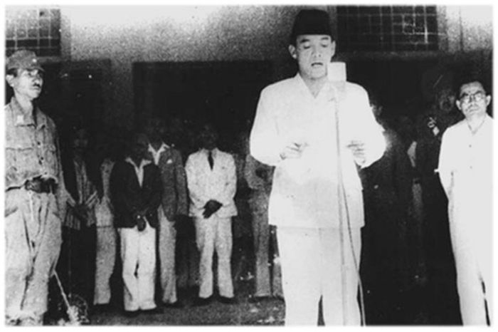 Indonesia indonesian independence 1945 day over indonesians asia days declaration handed world