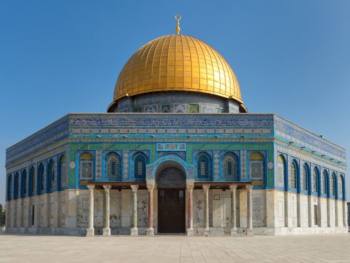 Dome rock masjid aqsa al golden facts muslim eight didn know oldest allah second house complex