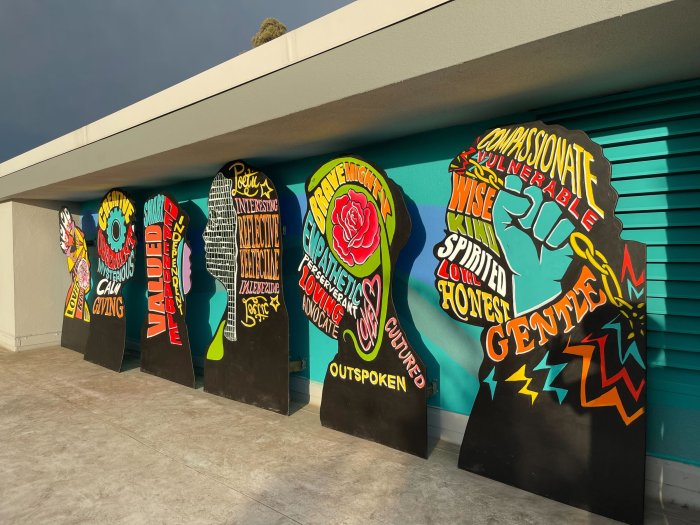 Contoh gambar mural tema pendidikan