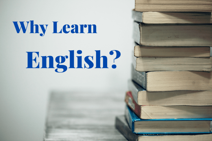 English language important learn why