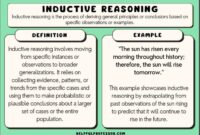 Inductive deductive reasoning 7esl