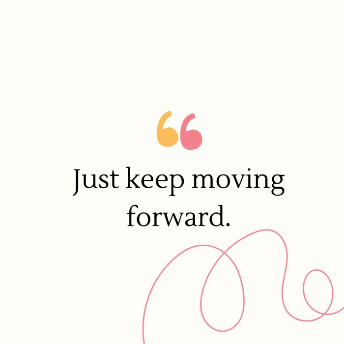 Moving forward keep choose board words quotes typography