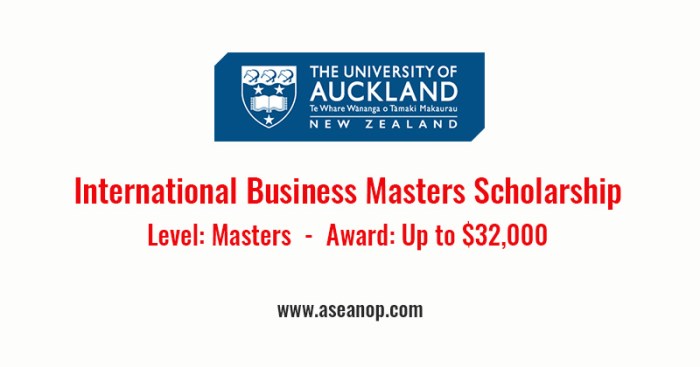 Beasiswa s2 di university of auckland new zealand