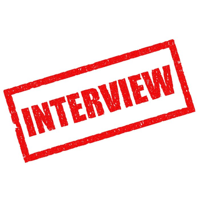 Teks interview bahasa inggris singkat