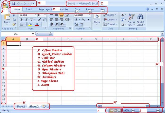 Sejarah singkat microsoft excel 2007