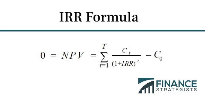 Cara menghitung npv dan irr