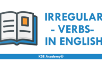 Contoh kata kerja tidak beraturan dalam bahasa inggris dan artinya
