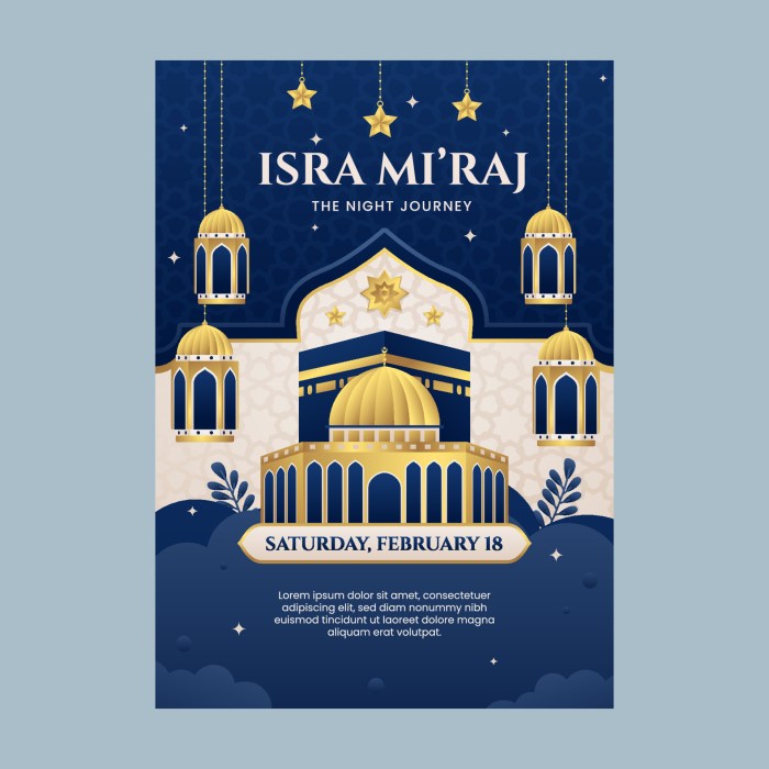 Contoh mading tema isra mi raj